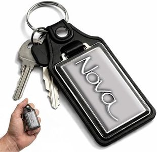 Brotherhood Car Key Chain for Nova - Classic Models Keychain for Men and Women Gift Key Ring - Cortez Silver - 69