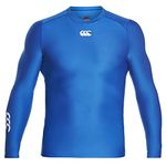 Canterbury Men's Thermoreg Long Sleeve Top | Compression Shirt | Base Layer Top With Heat Retention & Thermal Regulation, Olympian Blue, S