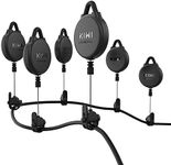 KIWI design VR Cable Management, 6 Packs VR Pulley System Compatible with Quest 3S/3/2/1/Pico/PSVR/PSVR2