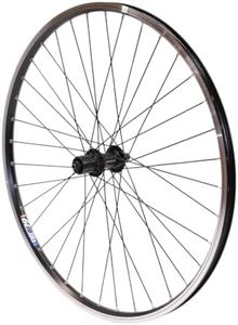 Vuelta Fahrradfelge 28Zoll Hinterrad inkl. Acera FH-T3000 - Made in Germany - 28 Zoll Hinterrad, 8/9/10-fach mit V-Brakes/Felgenbremse, 622x19 Hohlkammer-Fahrradfelgen, Fahrrad Rad Cut 19