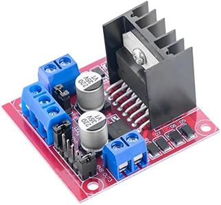 AZDelivery Dual H Bridge DC Stepper Motor Driver Controller Board Module AZ-L298N | pour Arduino Smart Car Robot | Tension Logique 5V