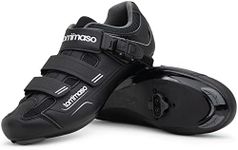 Tommaso Strada 200 Men’s Indoor Cycling Shoes with SPD Cleats Pre-Installed for Echelon, Schwinn, & Bowflex Bikes - SPD - 46