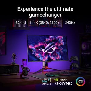 ASUS ROG Swift 31.5" 4K OLED Gaming Monitor