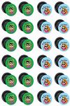 NIVARA Billa Badge's LADKIWALE AND LADKEWALE Wedding Badges Round Pin Button Badge | Pack of 24, Multicolor