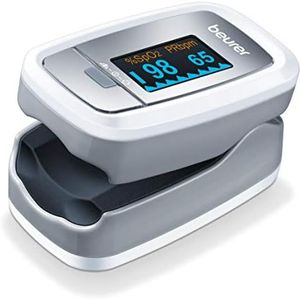 Beurer PO30 Pulse Oximeter | Determination of heart rate and arterial oxygen saturation for those with medical conditions | Suitable for high-altitude sports | Small and lightweight | Medical device