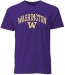 Barnesmith University of Washington UW Huskies Short-Sleeve T-Shirt, Spirit, Purple, Medium