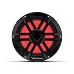 Rockford Fosgate M1D4-10B Color Optix 10" DVC 4-Ohm Multicolor LED Lighted Marine Subwoofer - Black