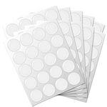 IGOGO Clear Epoxy Stickers Adhesive Seal Bottle Cap and Pendants 1-Inch 200 PCS