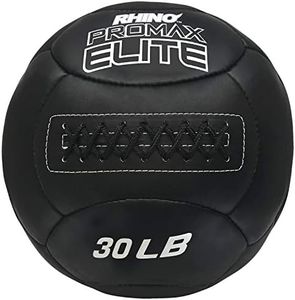 Champion Sports PRX30 Rhino Promax Elite Slam Balls, 30 lb, Soft Shell with Non-Slip Grip, Medicine Wall Exercise Ball for Weightlifting, Plyometrics, Cross Training, & Home Gym Fitness