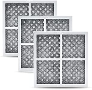 QPD LT120F LG Refrigerator Air Filter Replacement for Kenmore Elite 9918, 795 and LG ADQ73214404, LMXS30776S - 3 Pack