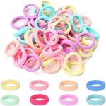 200 Pcs Baby Hair Bands, Cotton Gir