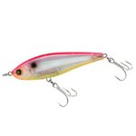Yo-Zuri R1208-PSCL: 3D Inshore Twitchbait (Ss) 90Mm 3-1/2", Pink Silver Chartreuse
