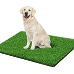 STARROAD-TIM 80 * 130 CM Reusable Dog Training Pads Artificial Grass Rug Turf for Dogs Indoor Outdoor Fake Grass for Dogs Potty Training Area Patio Lawn Decoration