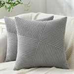 Topfinel Set of 2 Grey Decorative T