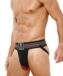 Casey Kevin Jockstraps for Men Jock Strap Wide Waistband Athletic Supporters Sexy Underwear