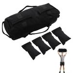 plplaaoo Weightlifting Sandbag,Sandbag Workout Sand Bag,Adjustable Weight Power Sandbag,Heavy Duty Workout Sand Bag for Weight & Strength Training