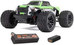 ARRMA Granite GROM ARA2102T3 RC Car 1/18 Brushless Motor Over 30 km/h + Battery and Accessories Green