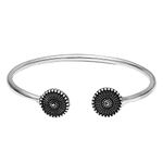 GIVA AVNI 925 Oxidised Silver Minimal Bracelet Gifts for Girlfriend, Gifts for Women & Girls| With Certificate of Authenticity and 925 Stamp | 6 Month Warranty*