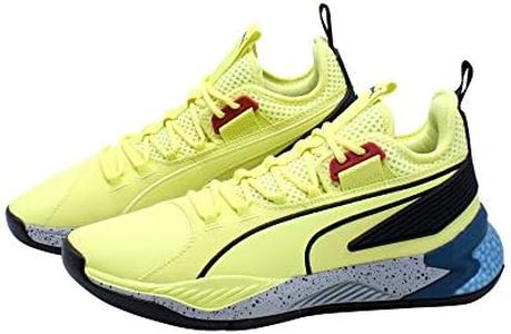 PUMA Mens Uproar Spectra Basketball Casual Shoes, Yellow, 10.5