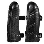 Zipline Racing Ski Shin Guard - US Ski Team Official Supplier (Carbon, One Size Fits All)
