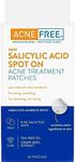 AcneFree Salicylic Acid Spot On Acne Treatment Patches, Pimple Spot Treatment, 36 Count