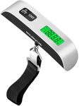 Luggage Weight Scale for Packages - Hanging Scales for Weighing Packages Portable Luggage Scale Travel Essentials 110lb/50kg - Small Suitcase Scale for Travel Accessories for Women & Men