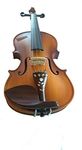 4/4 Full Size Acoustic Violin With Bow, Rosin And Hard Case