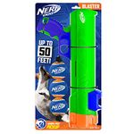 Nerf Dog Tennis Ball Blaster Dog Toy, 16 Inch Blaster with 3 Balls,Green