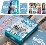 55Pcs Lomo Card Set for GI-DLE%（I am Free-TY） Photo Card Kpop Photocards Merchandise Gift for Girls and Boys Collection Decorations