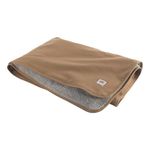 Carhartt Pet Blanket | 59.5"x45.5" | Carhartt Brown | Reversible Pet Blanket With Water Repellent Coating