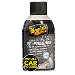 Meguiar's Whole Car Air Refresher, Odor Eliminator Spray Eliminates Strong Vehicle Odors, Black Chrome Scent – 2 Oz Spray Bottle