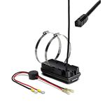 Humminbird 710263-1 XTM 9 20 MSI T DualBeam (MEGA Side Imaging, MEGA Down Imaging) Trolling Motor Mounted Transducer, Black