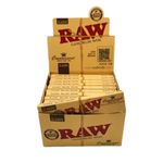 Rolling Paper Raw Connoisseur King Size Slim Plus Tips 24 Pieces