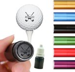 Ruimaao Personalized Golf Ball Stamp - Custom Golf Ball Marker Stamp, Waterproof Ink Customized Golf Balls Stamps with Your Design, Golf Ball Stamper, Golf Accessories Golfer Father Dad Golf Gifts