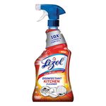 Lizol Kitchen Cleaner Spray - 450 ml | Suitable for all Kitchen Surfaces, Gas Stove, Countertop, Tiles, Chimney and Sink | Kills 99.9% germs
