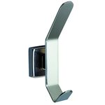 Bobrick 682 Hat and Coat Hook, Stainless Steel, 6 1/2 x 3 1/16, Bright Polished