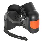 Sellstrom Ultra Flex KneePro Hybrid Professional Knee Pads for Men & Women with Built-in Gel Pack & Foam Cushioning & Heavy Duty Hard Outer Shell - Adjustable Straps with Quick-Clips & Ergonomic Metal Hinges - for Construction Work, Gardening, Roofing, Flooring