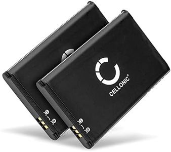 CELLONIC® 2X Batterie DWRr300a, DWRr600b 2350mAh pour D-Link DWR-720 B1 / 730 B1 / 730 B2 / 830 A1 / 932 C1 Accu Rechange Remplacement Modem routeur relai WiFi Portable réseau