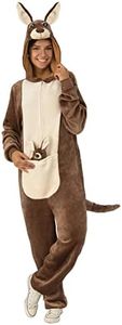 Rubie's Unisex Kids Kangaroo Furry Onesie Costume, Multicoloured, S-M US