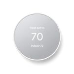 Google Nest Thermostat - Smart Thermostat for Home - Programmable WiFi Thermostat - Snow