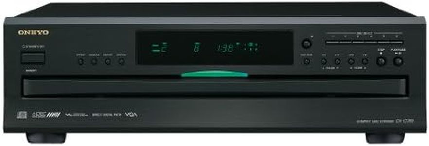 Onkyo DX-C390-B 6-Disc CD Carousel Changer - Black