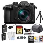 Panasonic Lumix DC-GH5 Mirrorless Micro Four Thirds Digital Camera with 12-60mm Lens Bundle with Battery + 64GB Memory Card + Corel Mac Software Kit and More