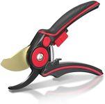 Heavy Duty Bypass Pruning Shears with SK5 Steel Blade, Tree Trimmers & Garden Clippers with Ergonomic Handle, Ideal Hand Pruners for Gardening, Shrubs & Branch Cutting