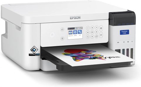 Epson SureColor SC-F100 Sublimation Printer – Compact Desktop Dye-Sub