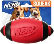 Nerf Dog Squeaker Football, 5-Inch,