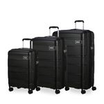 American Tourister Skymax - 3-Piece Suitcase Set, Black (bass Black)