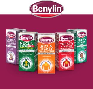 Benylin Dry & Tickly Cough Syrup, 300ml – Adult & Child Cough Relief