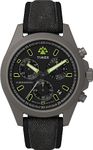 Timex Men's Expedition North 43 mm Watch - Black Synthetic Rubber Two- Piece Black Dial Titanium Case TW2V96300