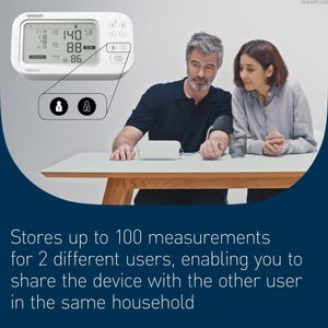 OMRON X7 AFib Blood Pressure Monitor – Automatic Upper Arm Cuff