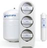 Aquasana SmartFlow® Reverse Osmosis Water Filter | RO Under Sink System | WQA Certified up to 99.99% of 90 contaminants Including Fluoride, PFAS, Arsenic, Lead, and Chlorine | Does not Include Faucet